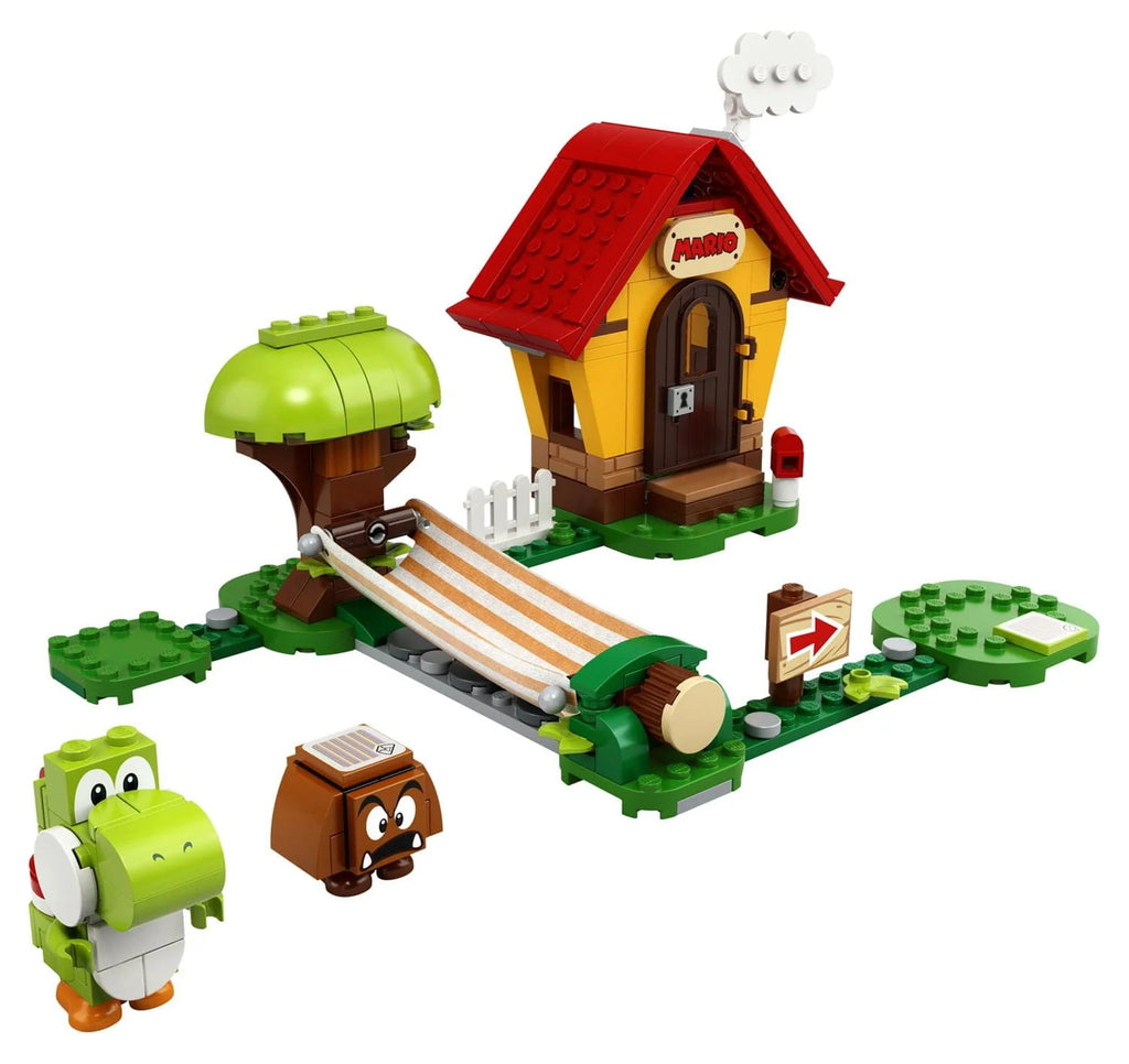 Mario's House & Yoshi Expansion Set Building Toy (205 Pieces) E869