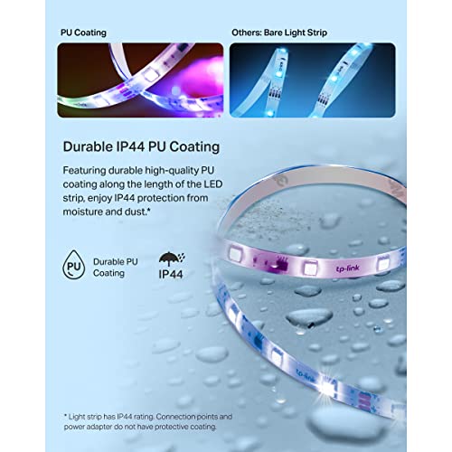 Smart LED Light Strip, 16.4ft Wi-Fi, RGBIC Y136250