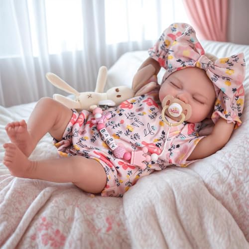 17-Inch Silicone Full Body Reborn Baby Doll C532541