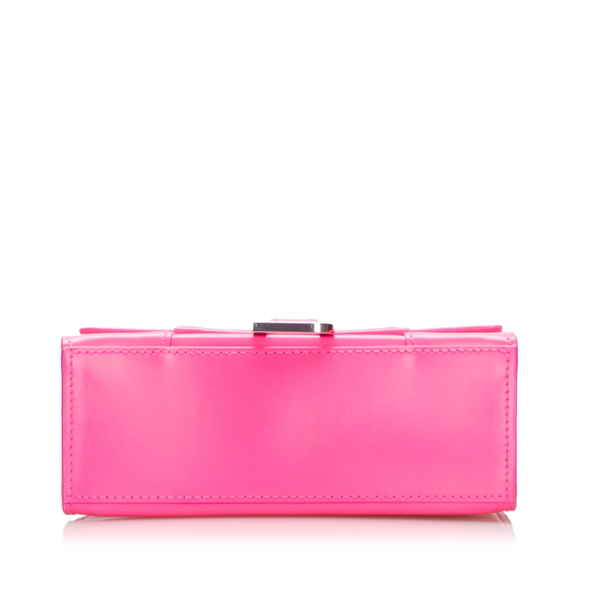 Pre-Owned Authenticated Calf Leather Pink Satchel O767230