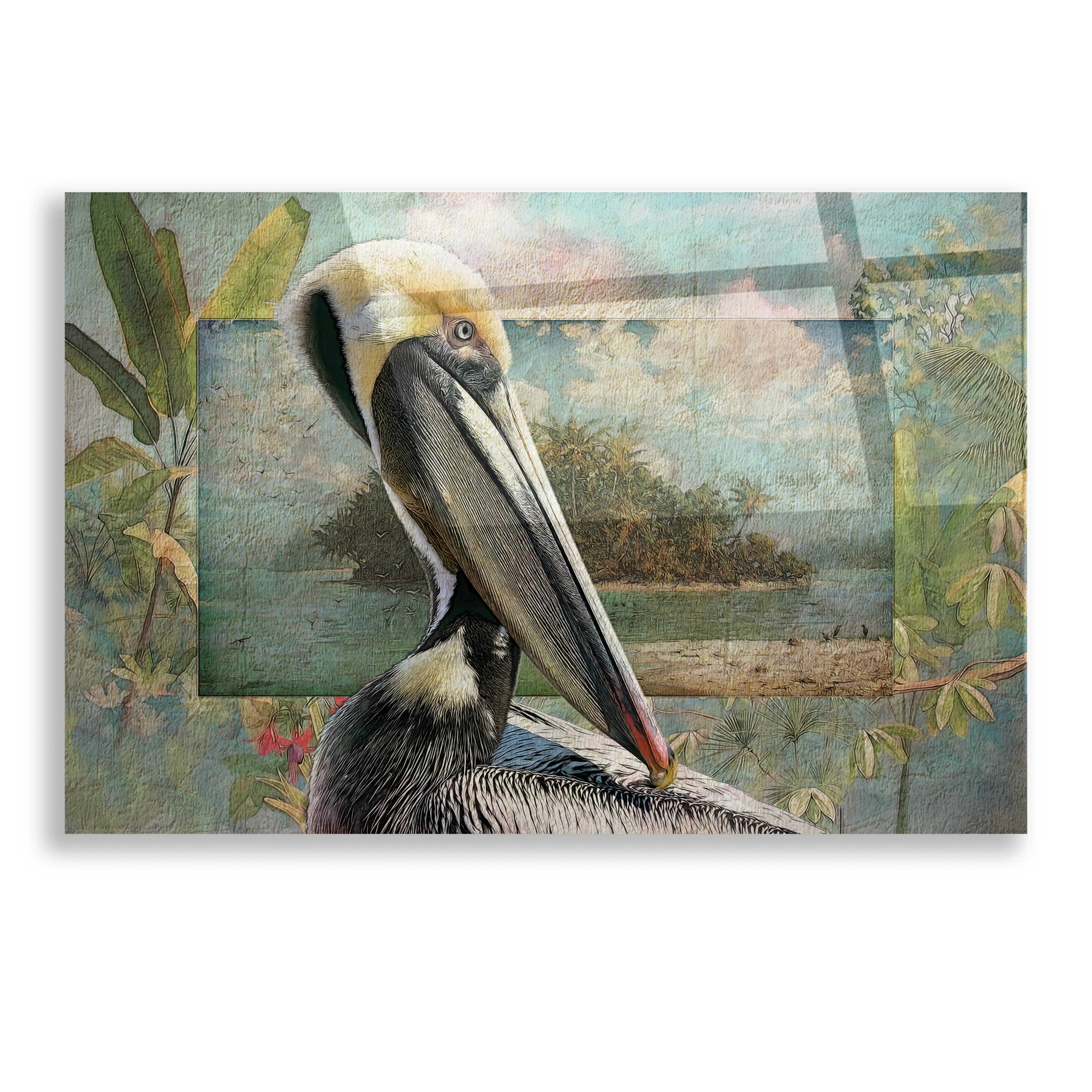 16"x12" Acrylic Glass Wall Art Z30481