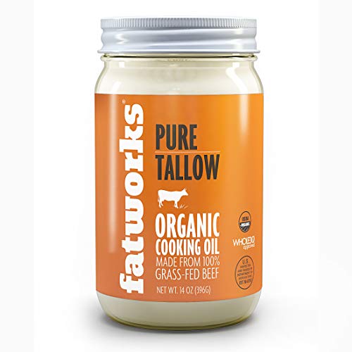 Organic Grass-Fed Beef Tallow, 14 oz Z840