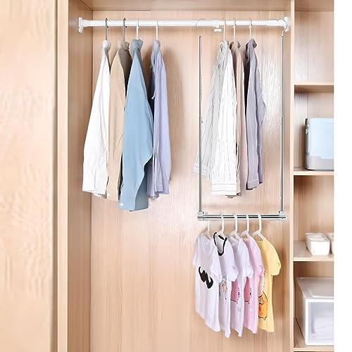 Chrome Hanging Closet Rod (2 Pack) L604341