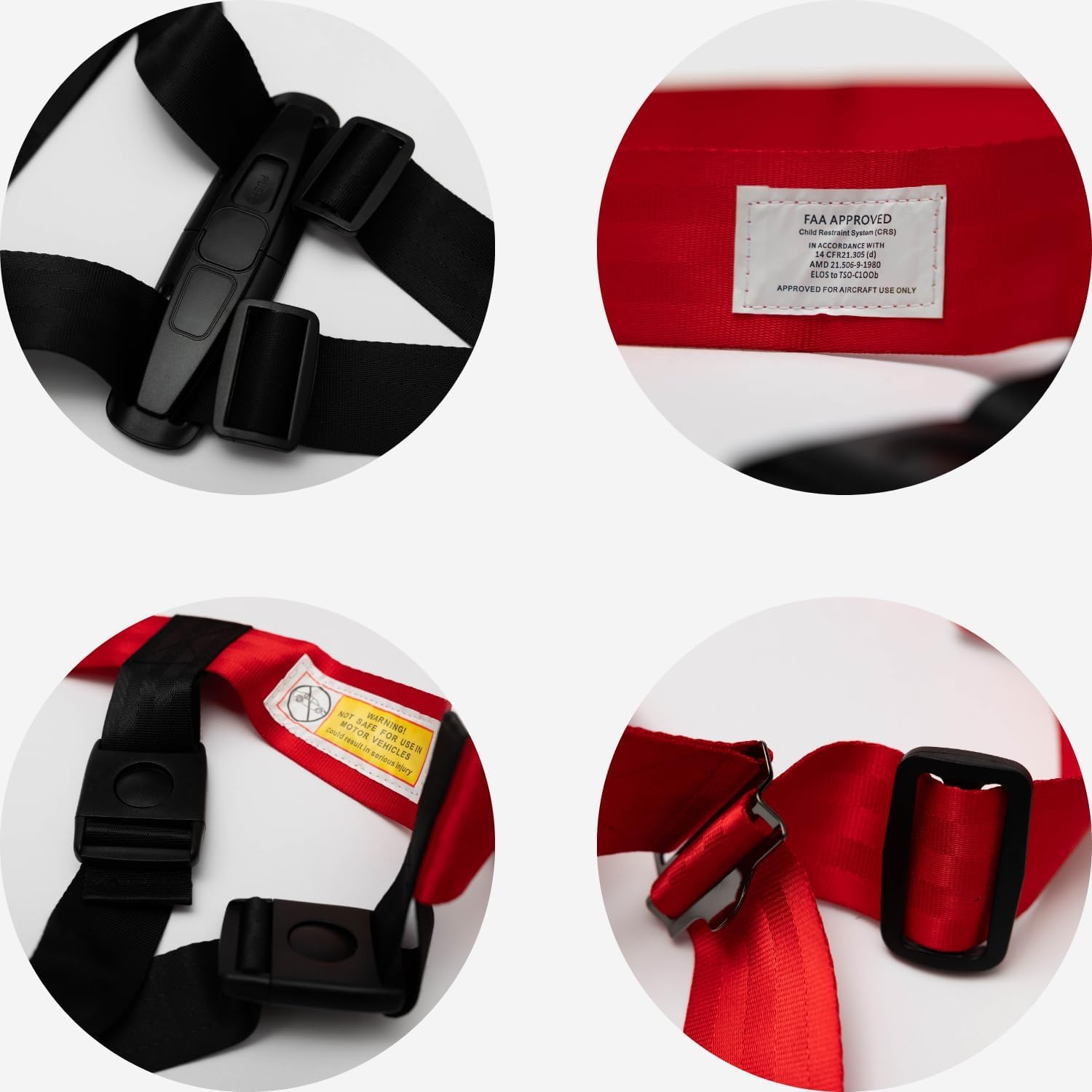 Airplane Safety Harness for Kids V2542