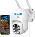 2K WiFi Security Camera with Spotlight Night Vision O9430
