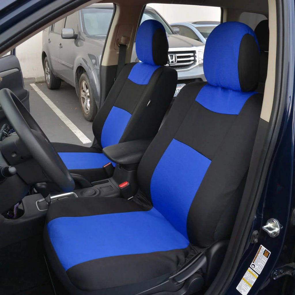 9pc Polyester Cloth Car Seat Covers P410375