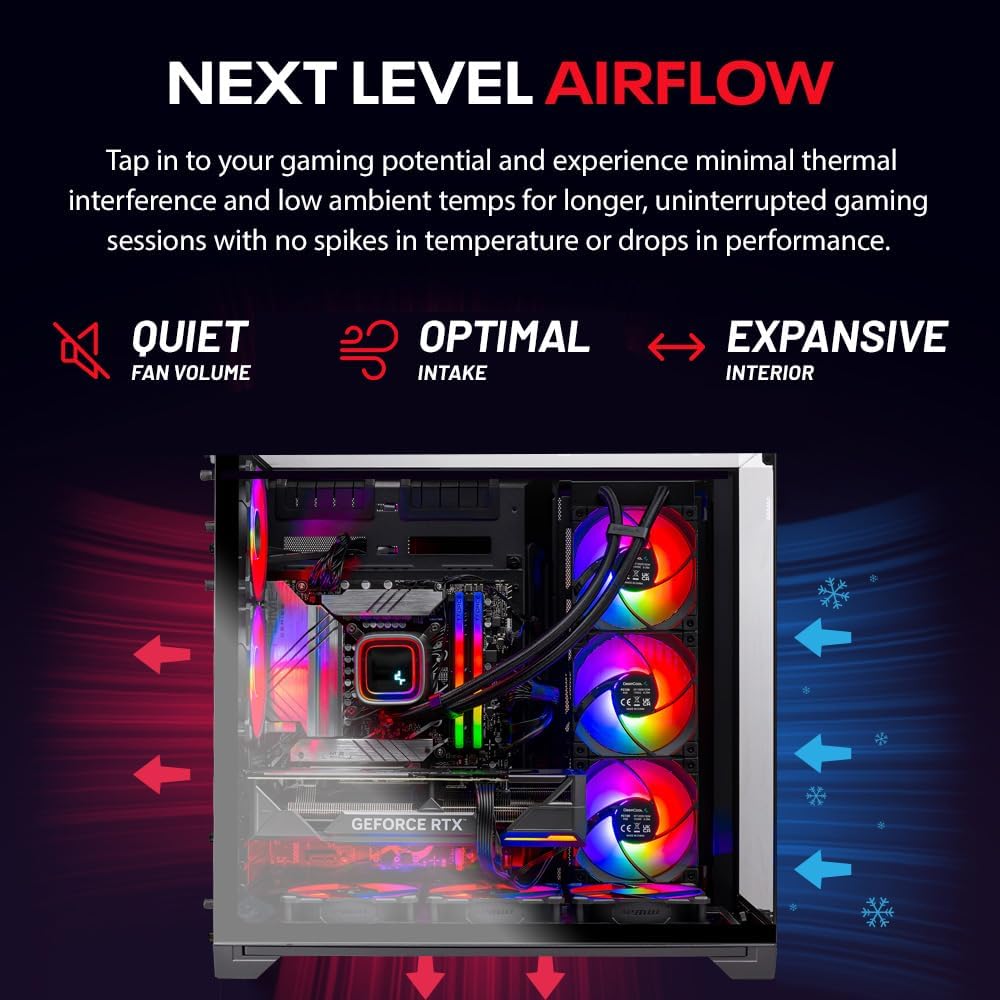 Ryzen 7 7700X RTX 4070 Ti Super 16GB 1TB Gen4 SSD 32GB DDR5 RAM 750W Gold PSU Gaming PC L950