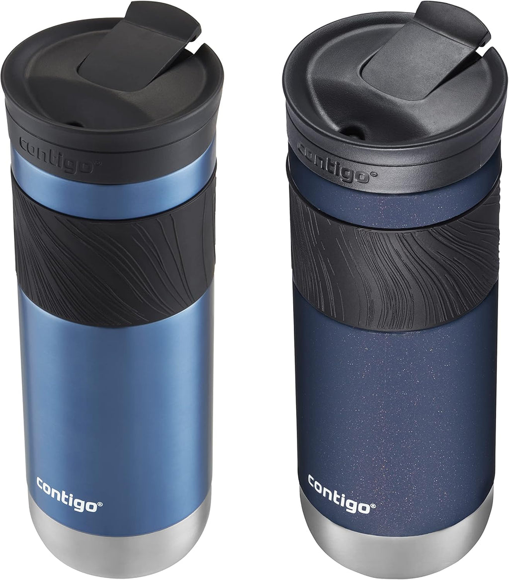 20oz Vacuum-Insulated Stainless Steel Travel Mug & Vacuum-Insulated Stainless Steel Water Bottle M910