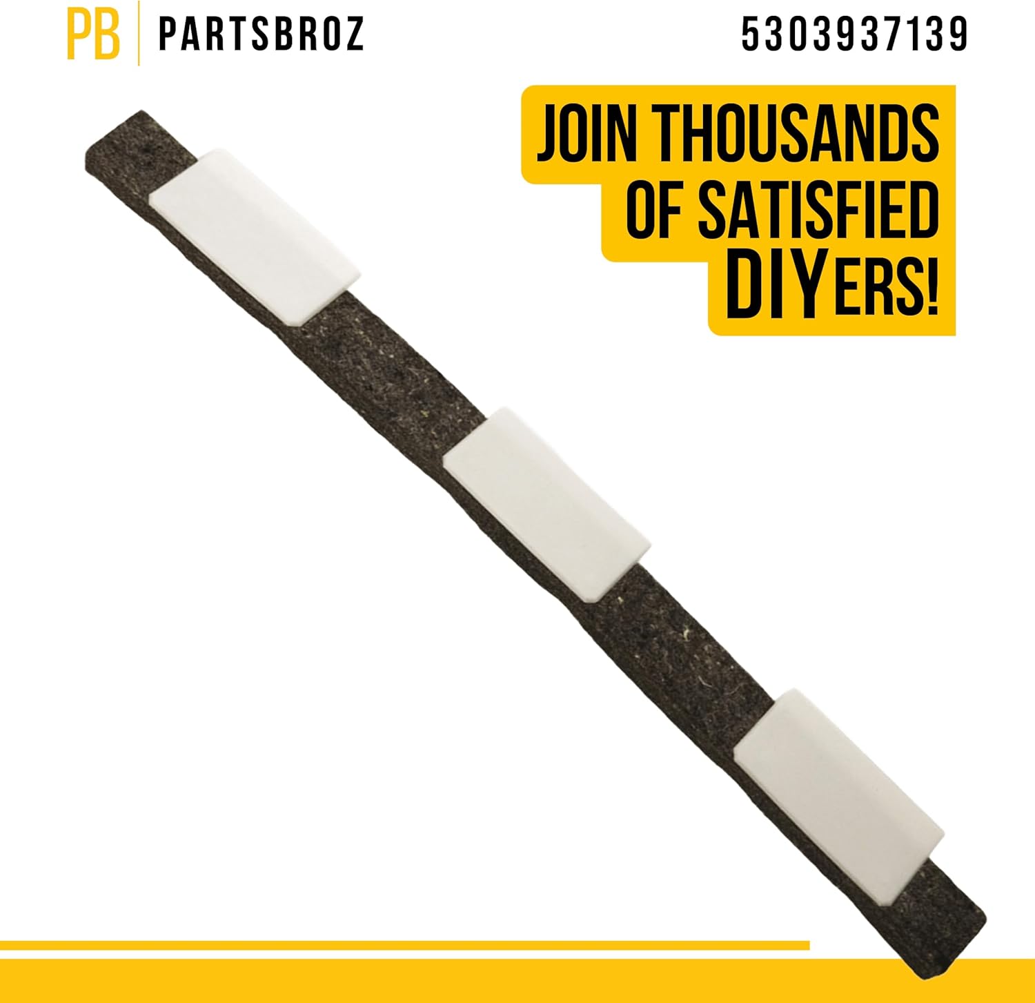 Dryer Front Felt Glide Assembly S203