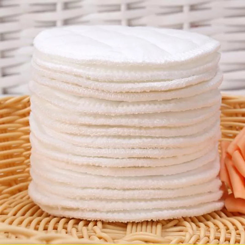 10-Pack Reusable Bamboo Makeup Remover Pads F20220