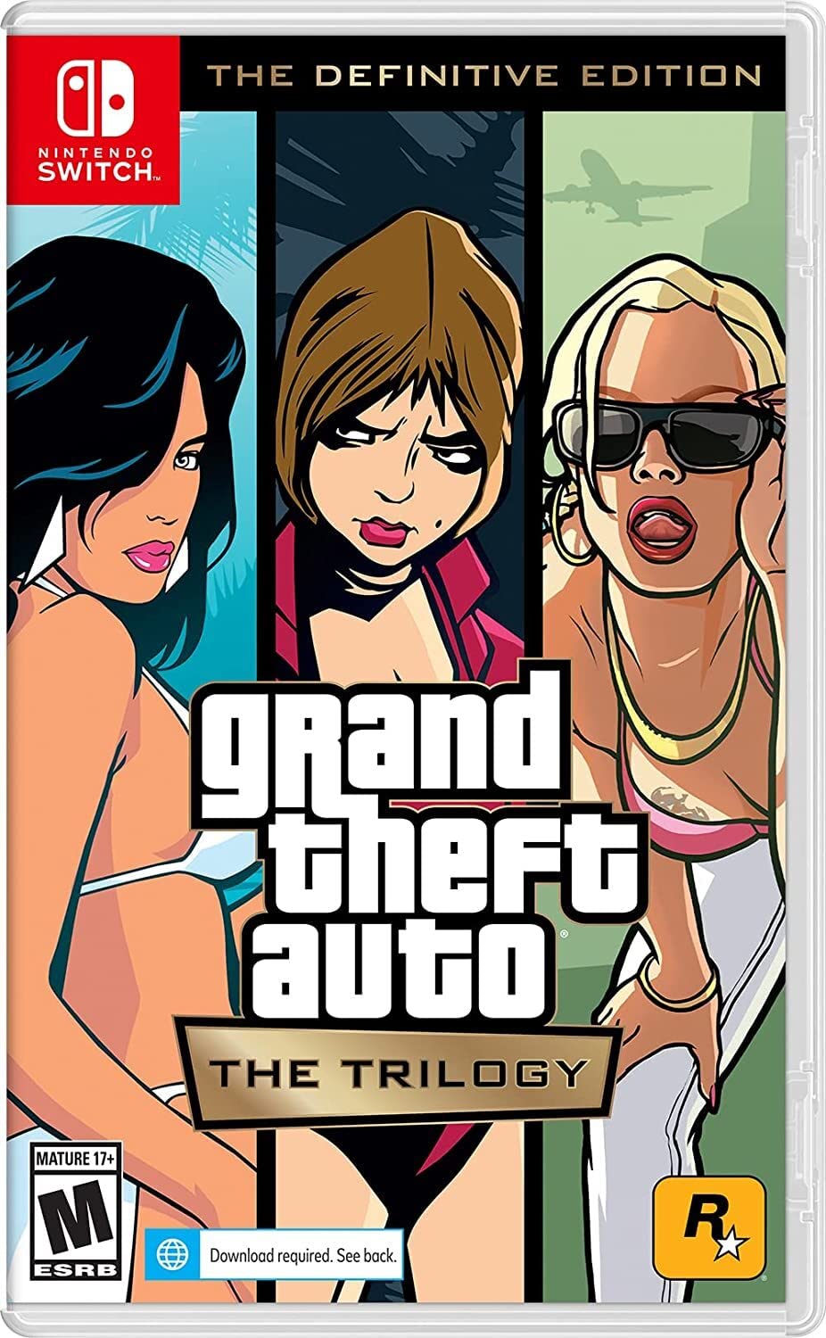Grand Theft Auto: The Trilogy - Definitive Edition - Nintendo Switch and Red Dead Redemption - Complete Single Player Experiences X982