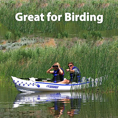 Two Person Inflatable Sport Kayak with Seats, Paddles, Bag and Electric Pump E16016