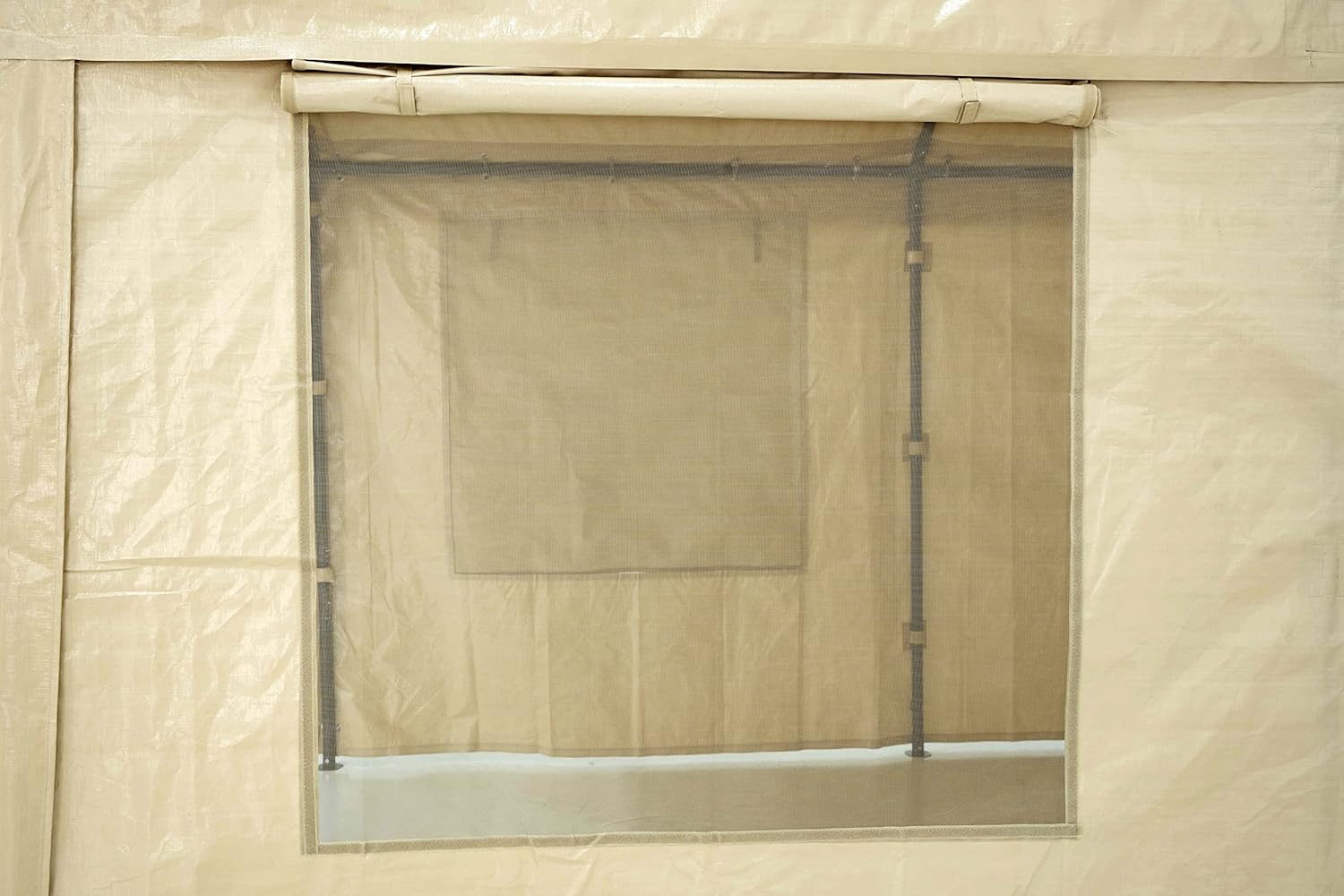 10 x 20 ft Heavy Duty Carport with Ventilated Windows H44246