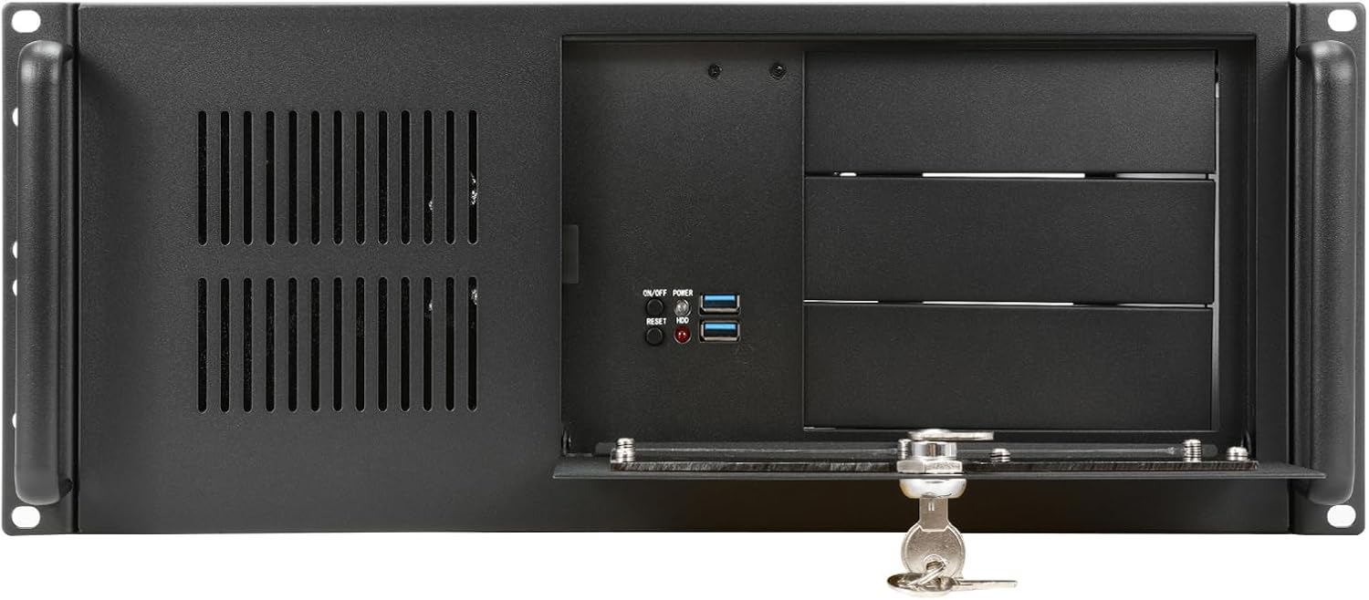 4U Rackmount Server Chassis ATX Micro ATX Mini-ITX with 2x5.25 8x3.5 2x2.5 Bays USB3.0 X5349
