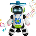 Dancing Robot Toy with LED Lighting and Music A79606