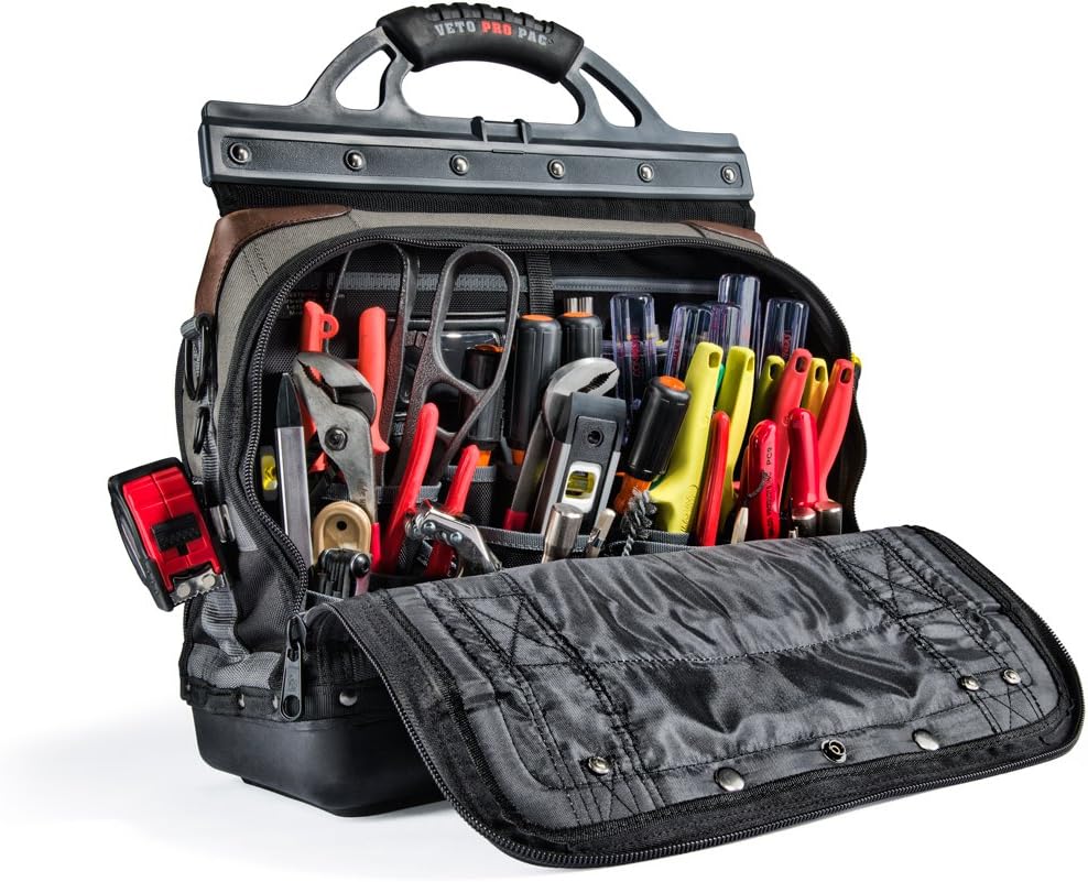 Black Grey Tech XL Tool Bag N258