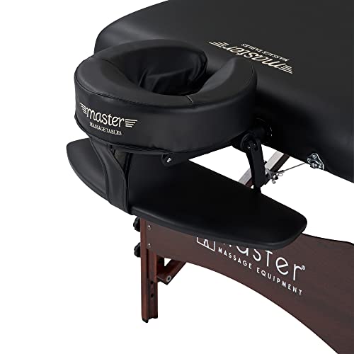30" Black Portable Massage Table W392793
