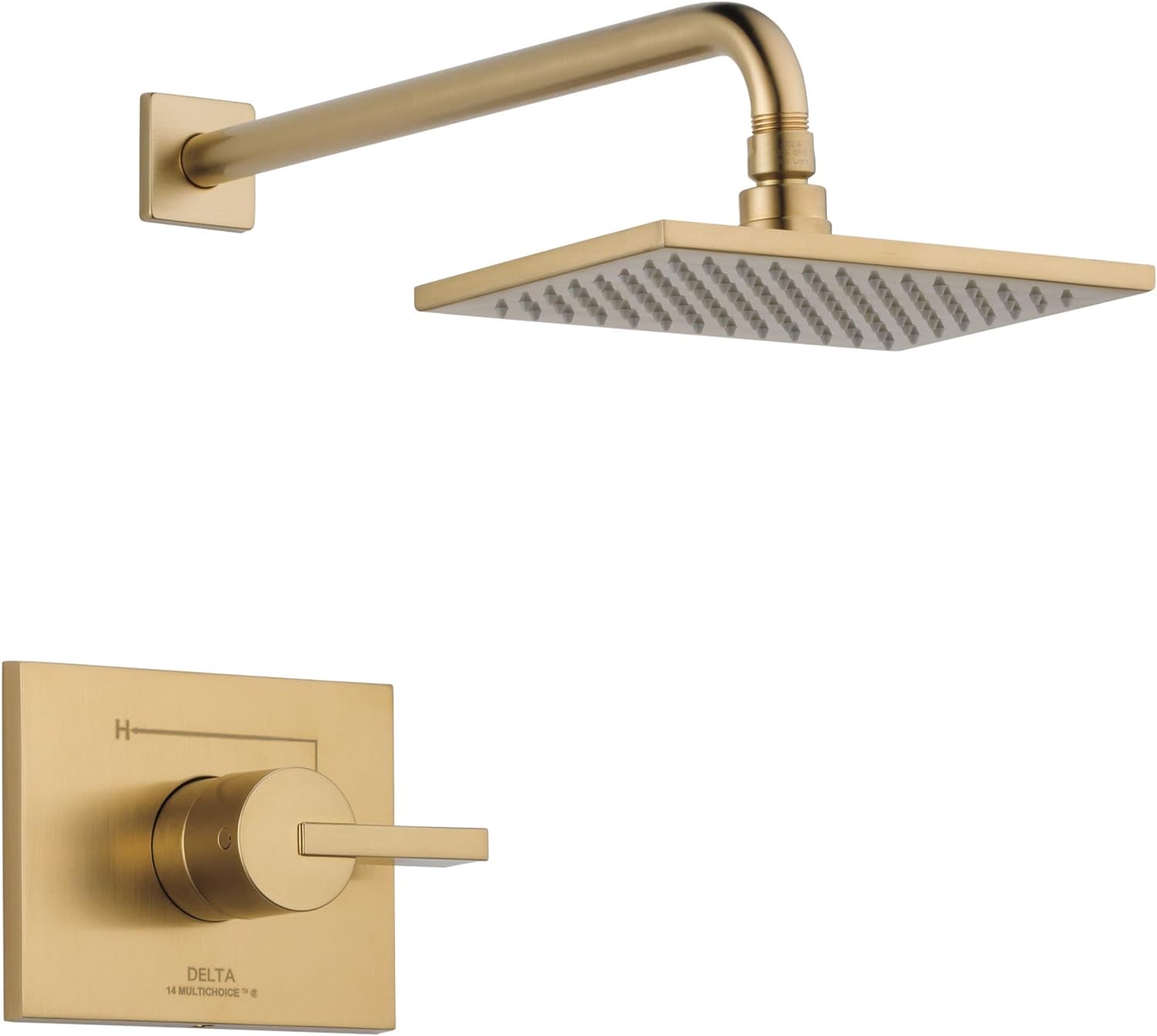 Gold Rain Shower Head Shower Faucet Set S393735