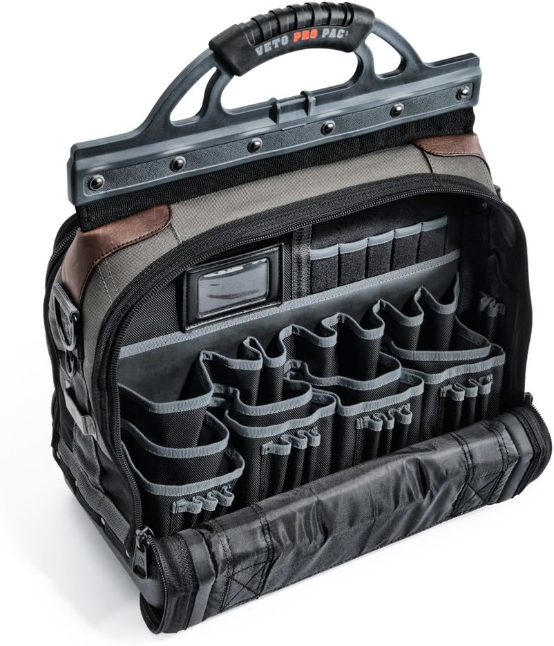 Black Grey Tech XL Tool Bag N258
