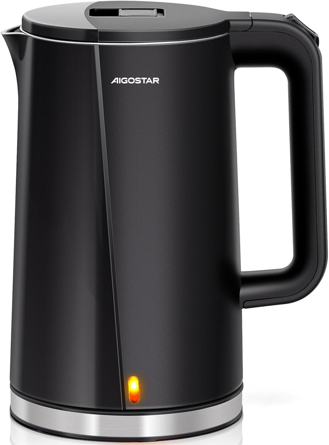 1.7 Liter Electric Kettle with High Borosilicate Glass and 304 Stainless Steel Interior E9304