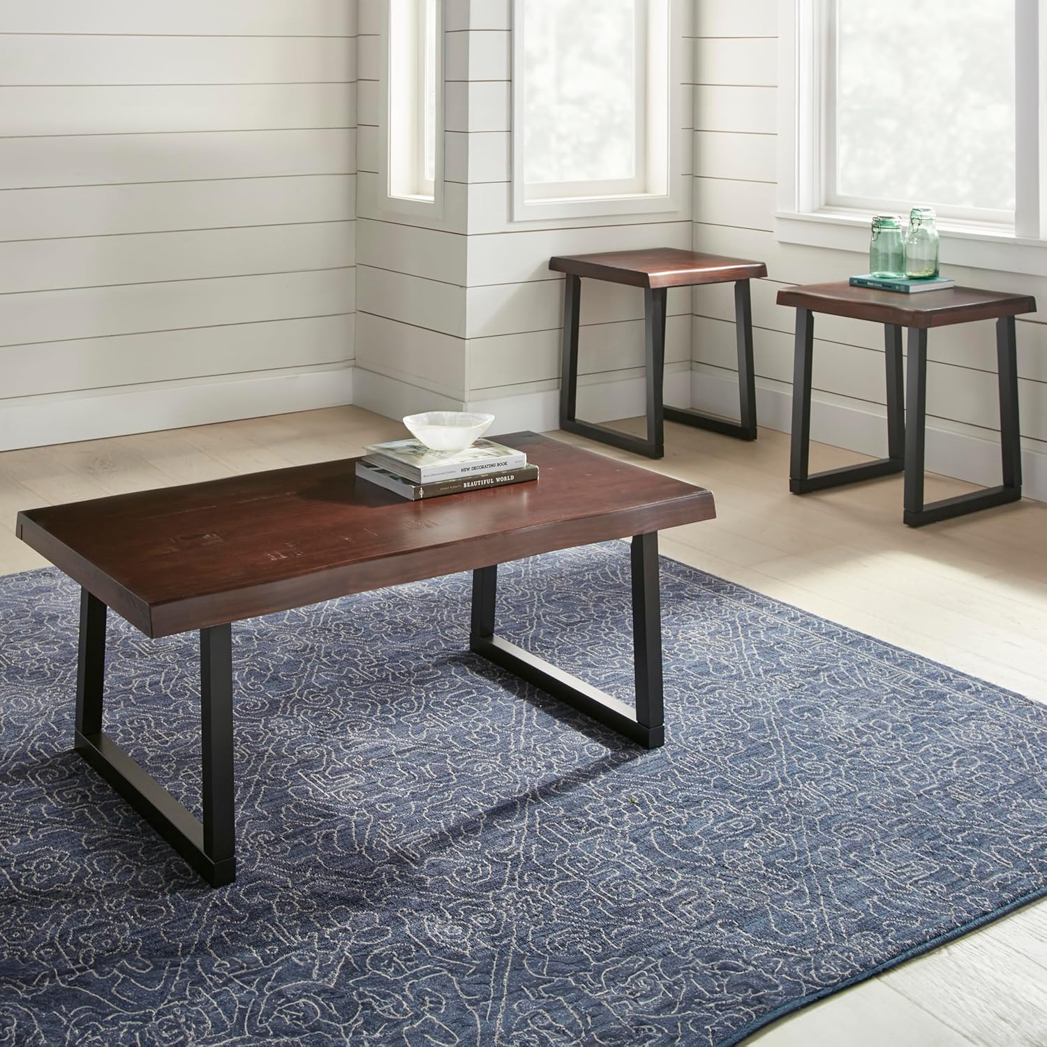 3 Piece Occasional Table Set - Brown G564444