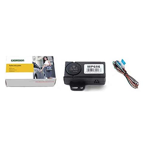 Passive Keyless Entry Push Button Car Alarm System Remote Key T289910
