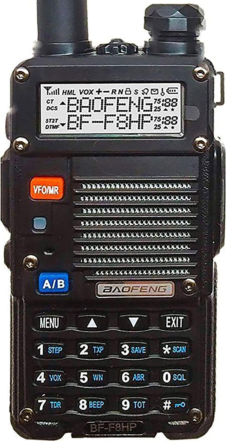 8-Watt Dual Band Two-Way Radio with Large Battery V375805