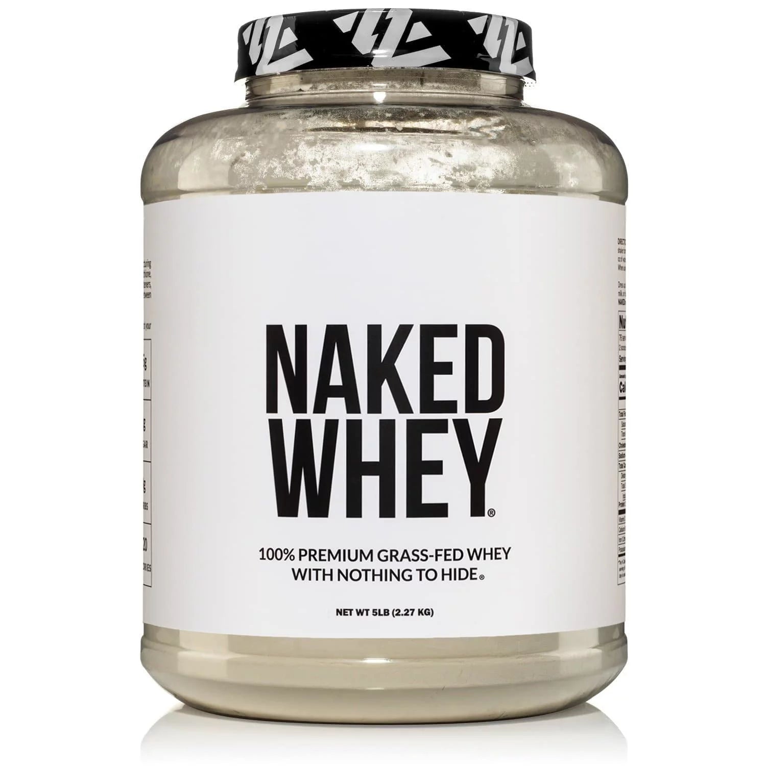 5LB Unflavored Grass Fed Whey Protein Powder Y883037