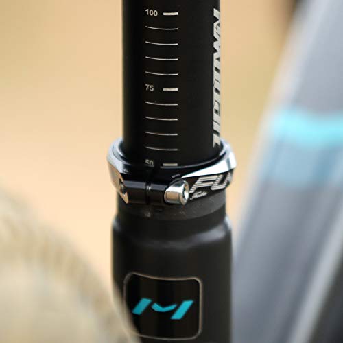 Black 34.9mm Alloy Bicycle Seat Post Clamp R3262