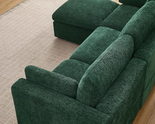 Modular Sectional Sofa with Ottoman U44914