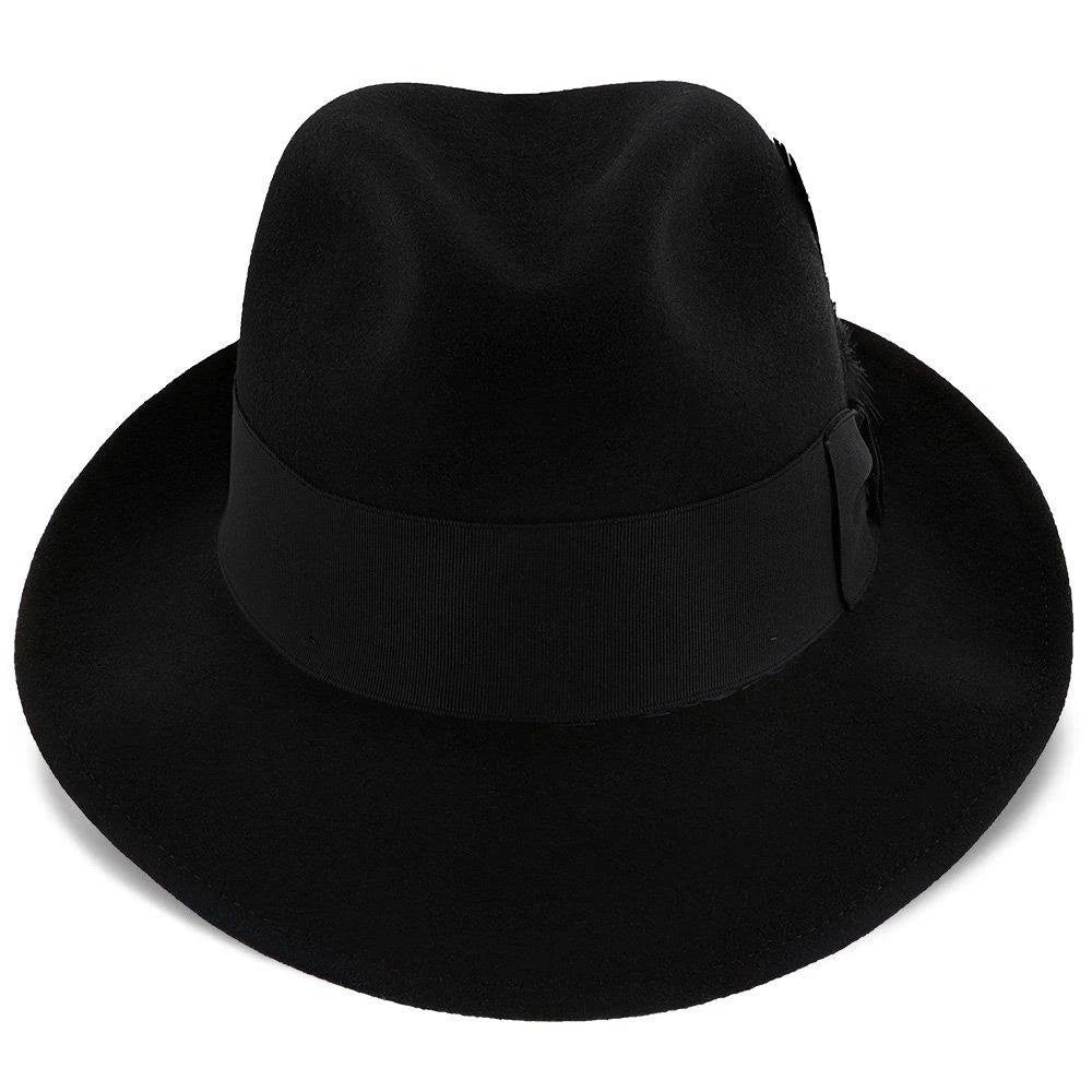 Black Wool Fedora F768784