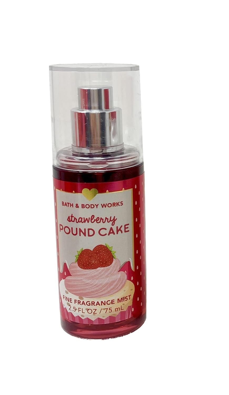 Strawberry Pound Cake Mini Gift Set Fragrance Mist Body Lotion Body Wash X34487