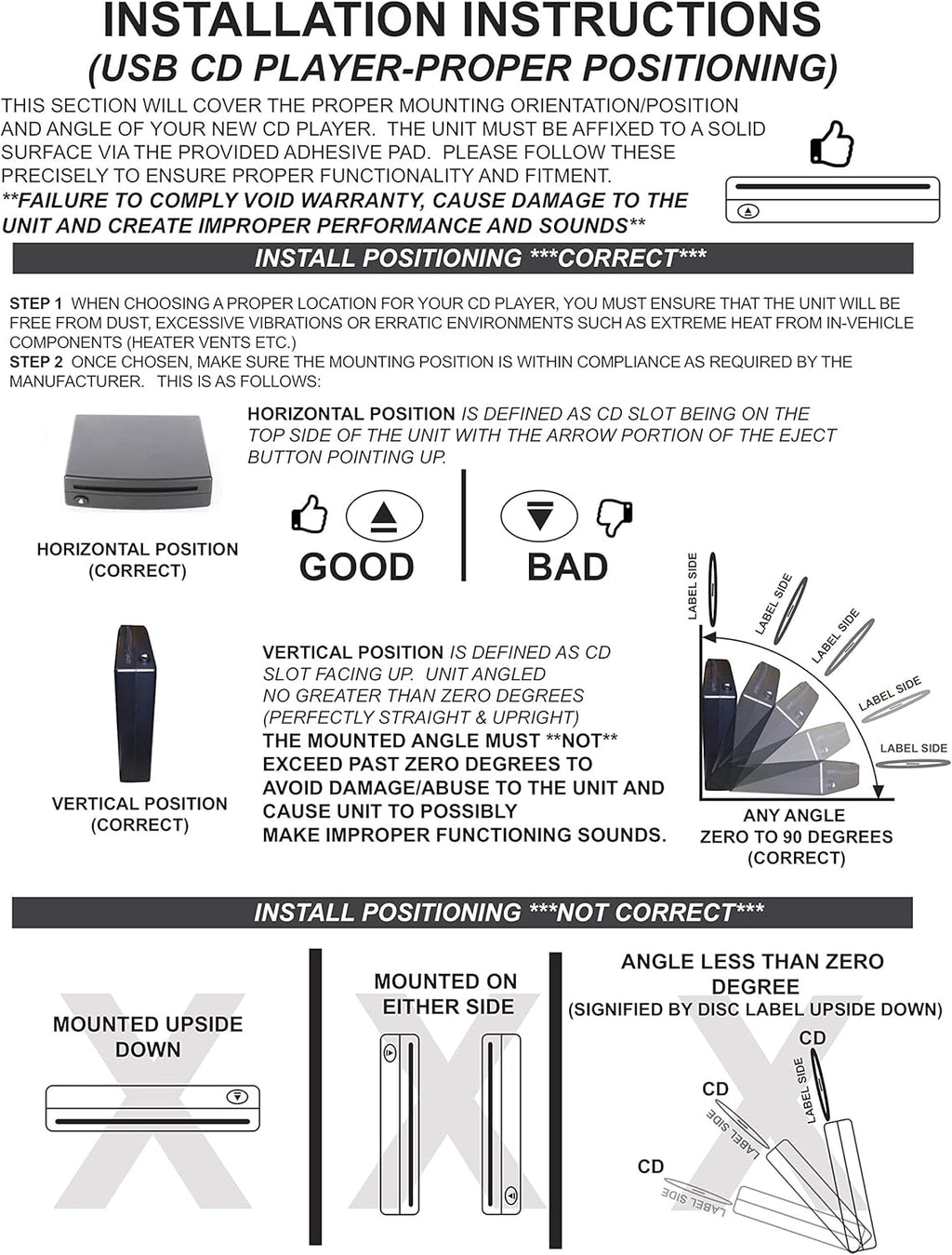 Vehicle CD Player via USB Radio Connection O224