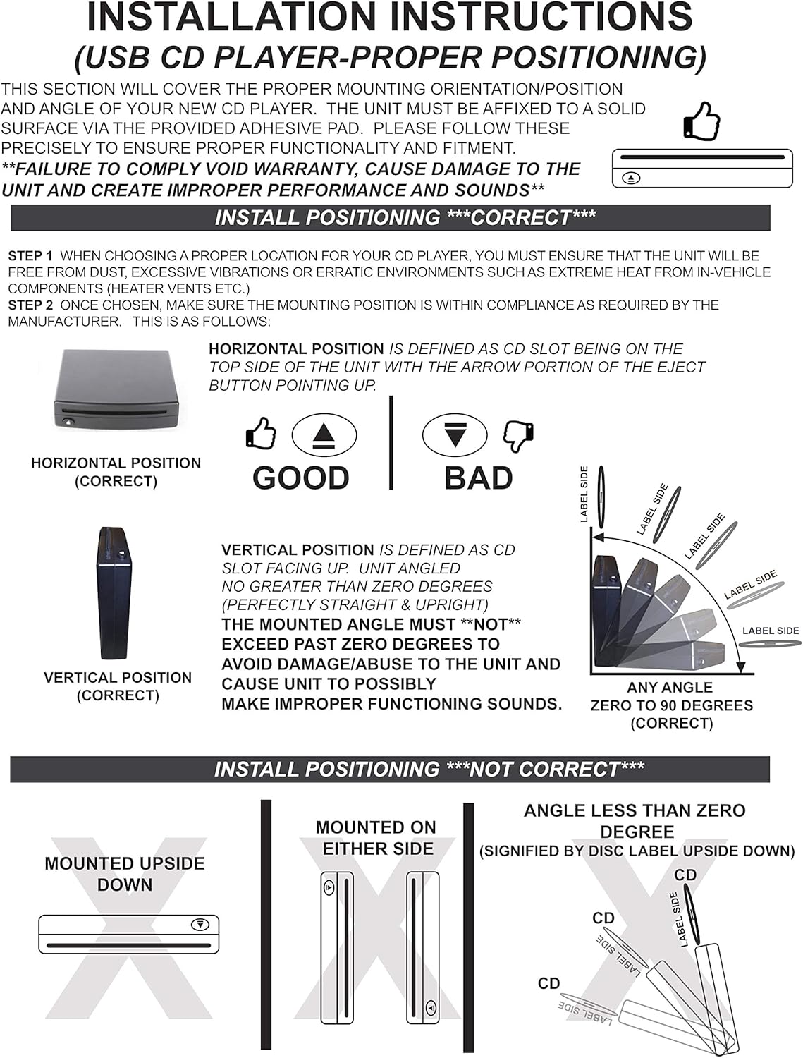 Vehicle CD Player via USB Radio Connection O224