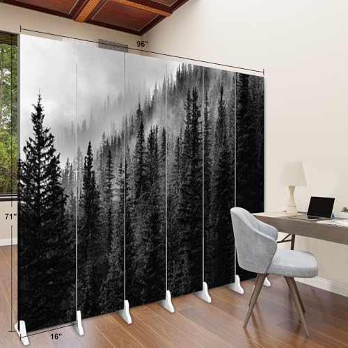 4 Panels Folding Screen Room Divider M746
