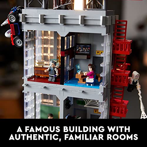 LEGO Marvel Spider-Man Daily Bugle Newspaper Office 76178 Building Set with 25 Minifigures C674186