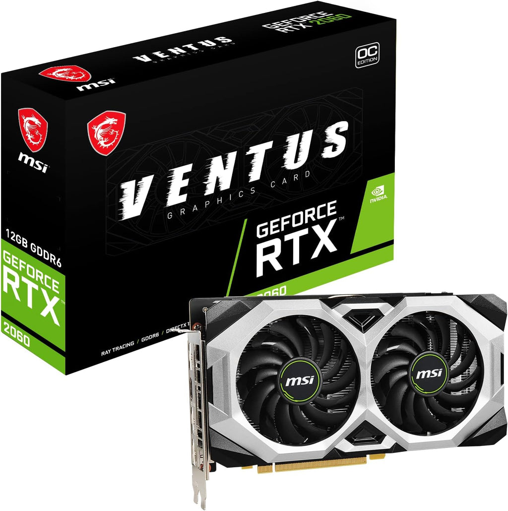 GeForce RTX 2060 126GB GDRR6 192-bit HDMI/DP 1680 MHz Boost Clock Graphics Card T475