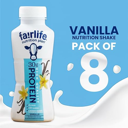 Chocolate Vanilla Protein Shake Variety, Pack Of 8, 11.5 Oz Each D644