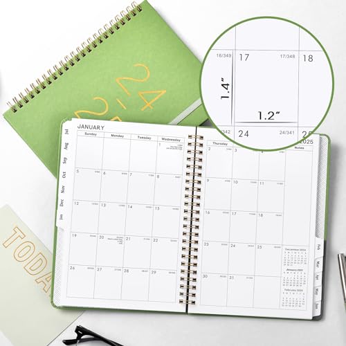 Weekly Monthly Planner 6.4" x 8.5" with Twin-Wire Binding F66461