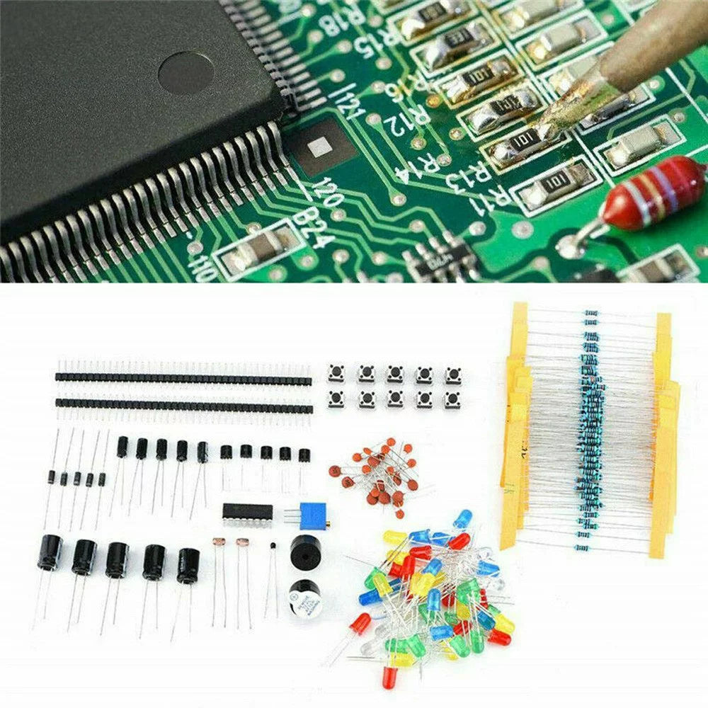 830 Tie-points Breadboard Power Supply Starter Kit M3783