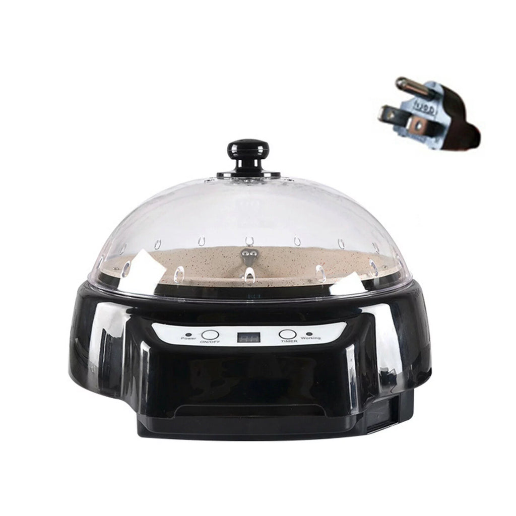 Black Electric Coffee Roaster Machine V2590
