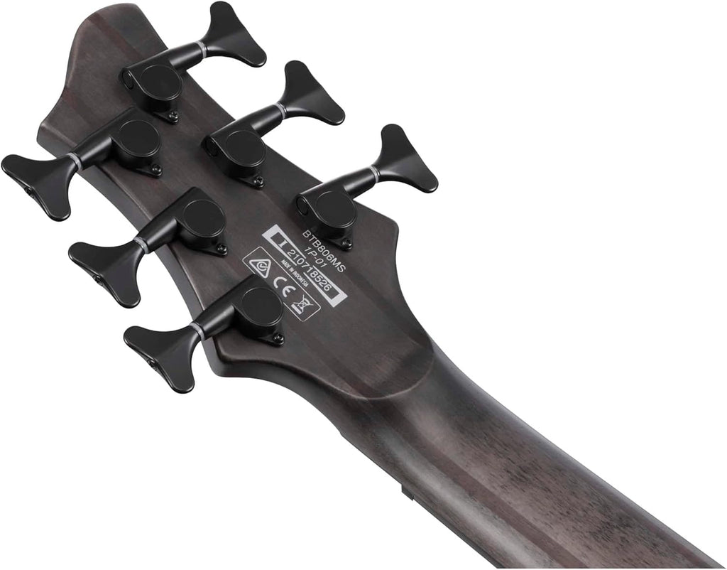 6-String Multi-Scale Bass Transparent Gray Flat A414