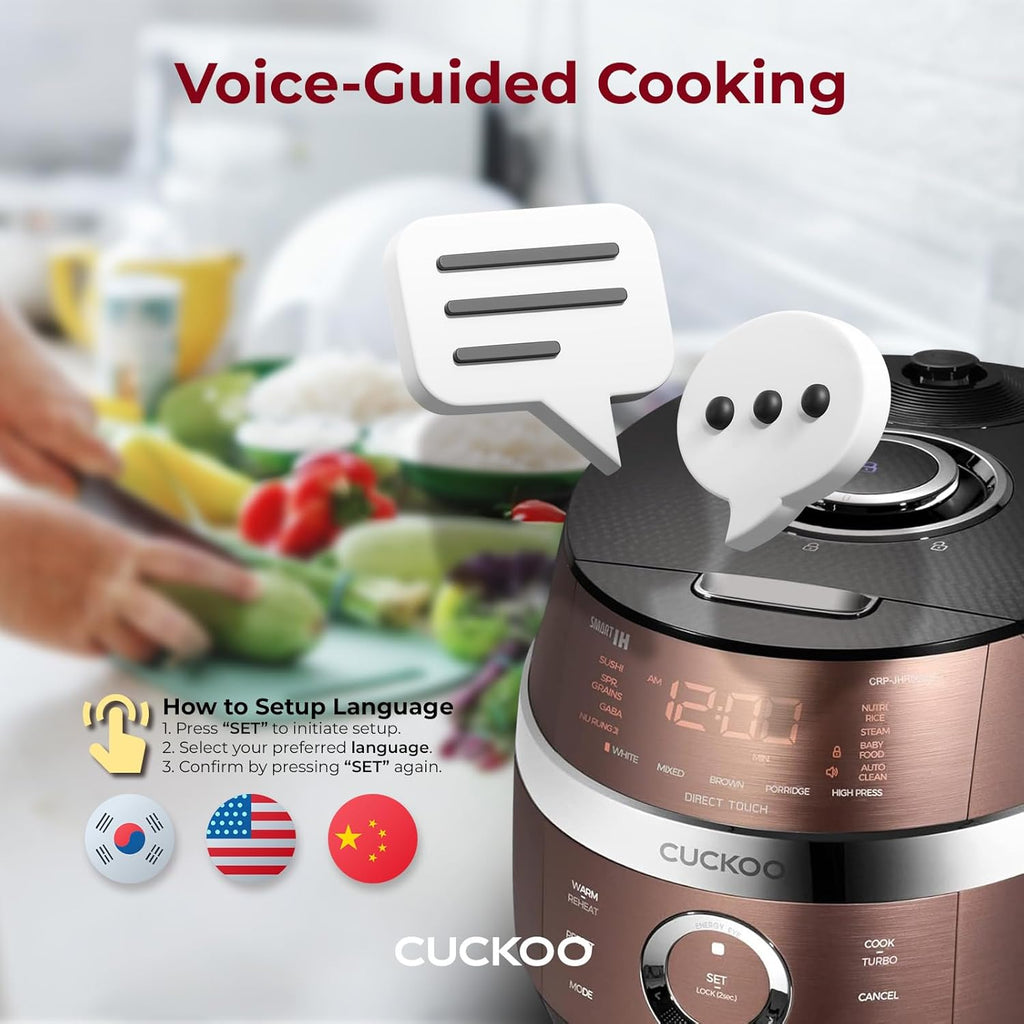 6-Cup Induction Heating Pressure Rice Cooker U57042