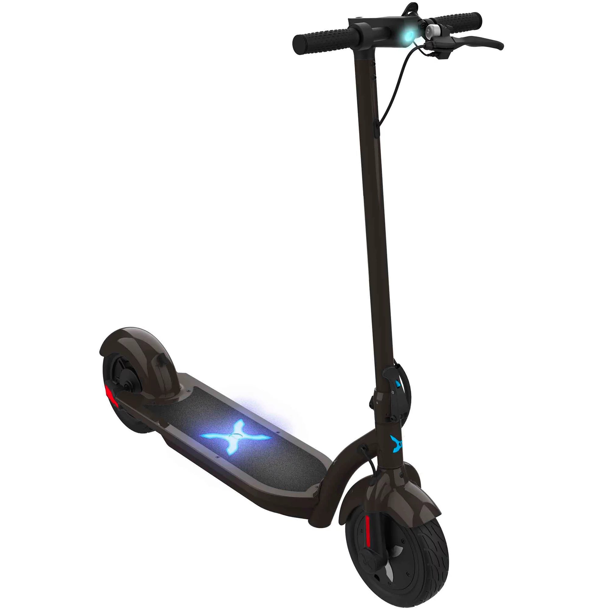 Black Electric Scooter, 18 mph, 264 lb Max Weight Y4400