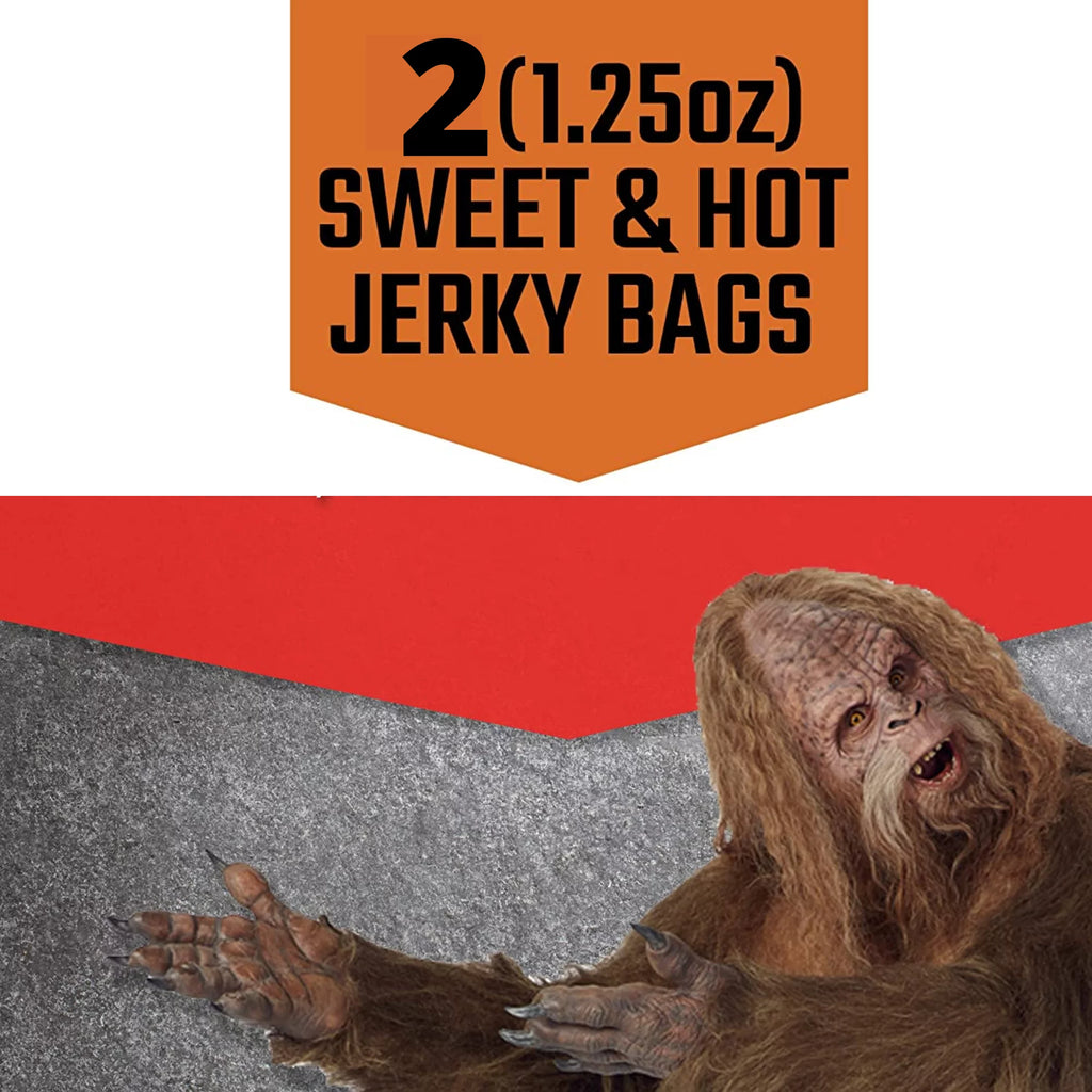 Beef Jerky Sweet and Hot, 1.25 Oz, 2 Bags T2270