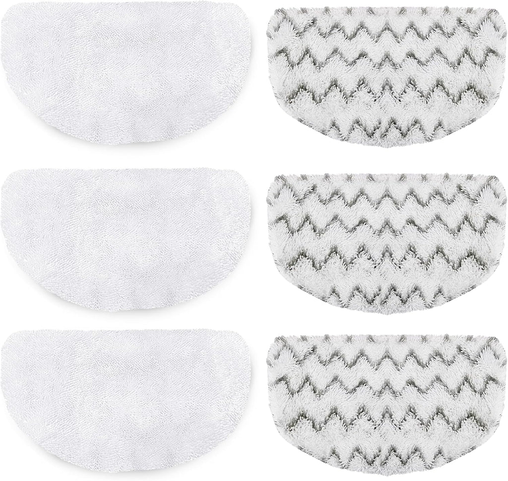6 Pack Reusable Steam Mop Replacement Pads H817177