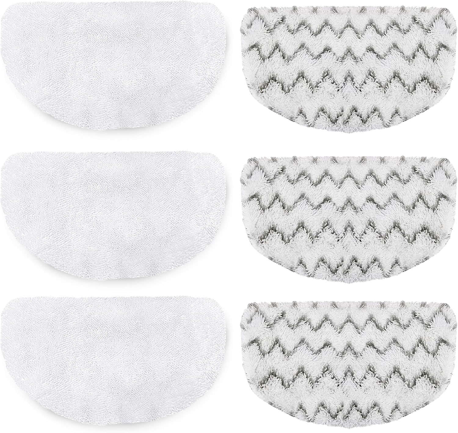 6 Pack Reusable Steam Mop Replacement Pads H817177