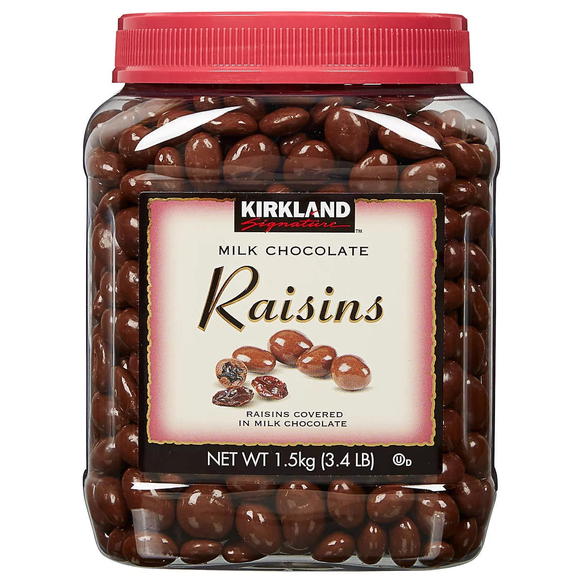 Milk Chocolate, Raisins, 54 Ounce S126