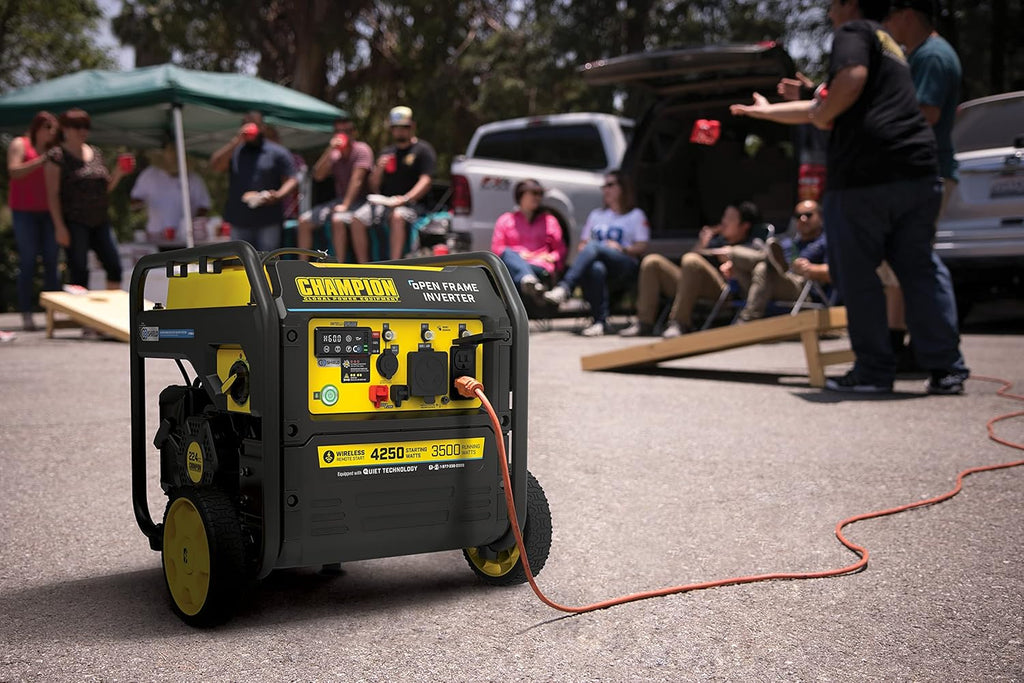 4250-Watt Wireless Remote Start Open Frame Inverter Generator C698