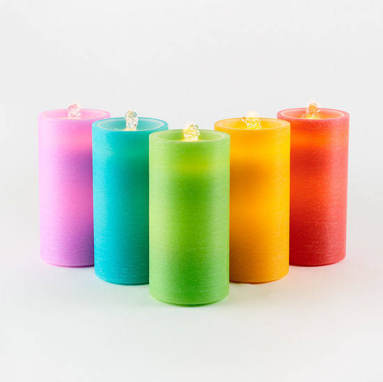 Water Wick LED Pillar Candle V724534